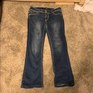 Boot cut jeans